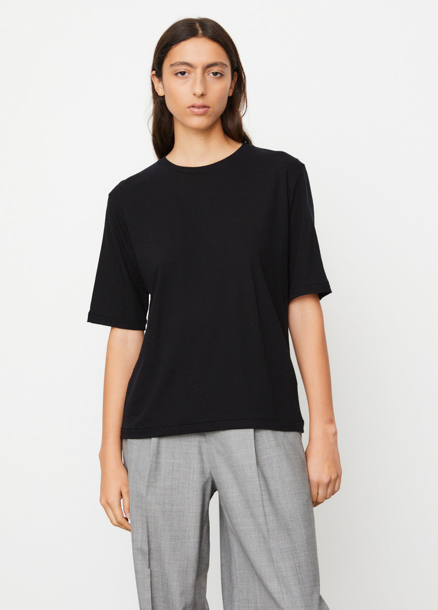 AURALEE Auralee Super Soft Wool Jersey T-Shirt - T-Shirts