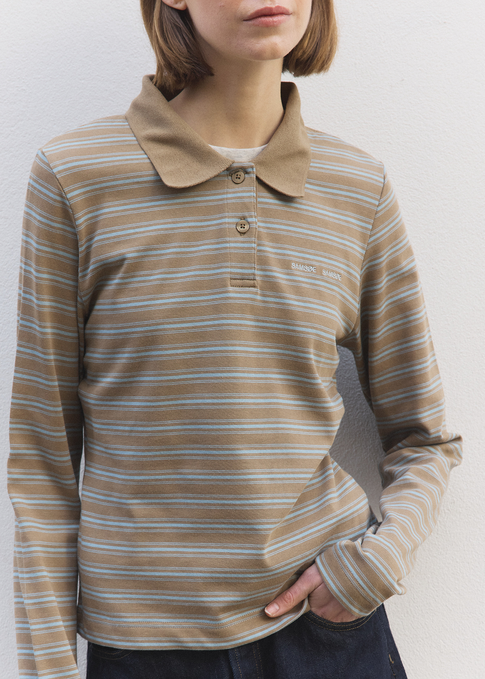 Sadonell Long Sleeve Polo