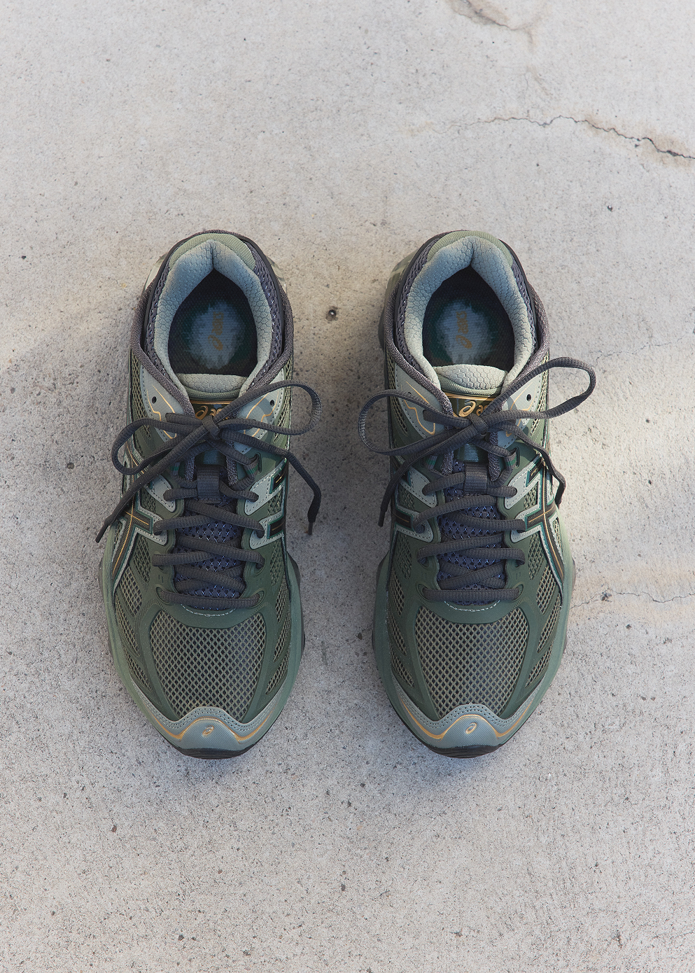 Gel-Kinetic 2.0 'Obsidian Grey Olive' Sneakers