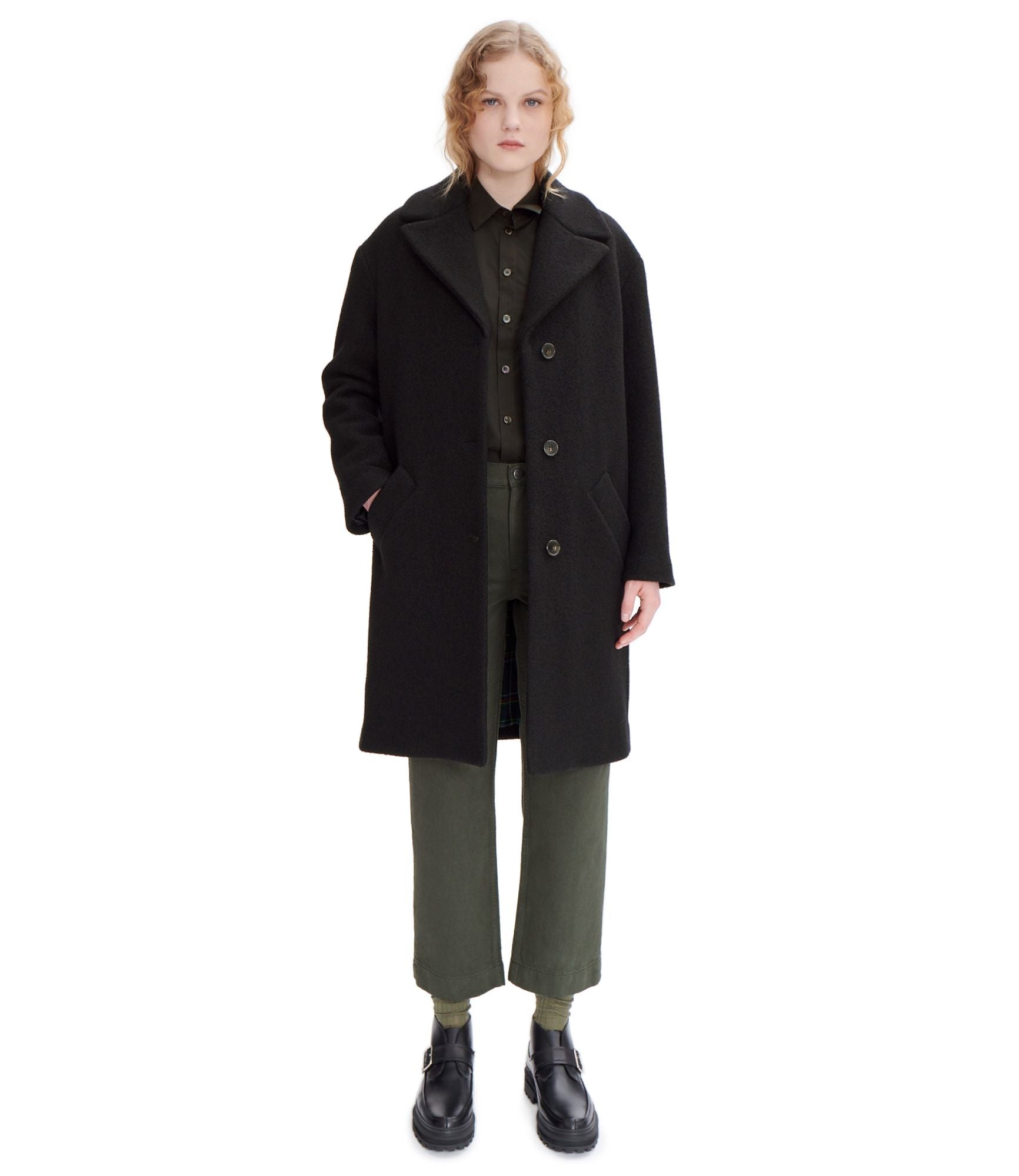 A.P.C. Ninon Wool Coat | Liberty