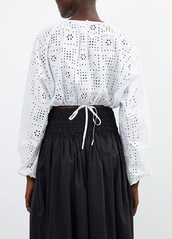 Crochet Broderie Blouse