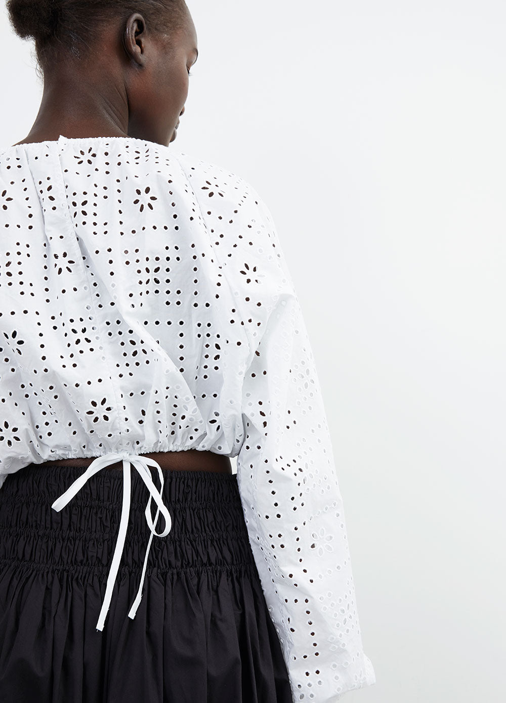 Crochet Broderie Blouse
