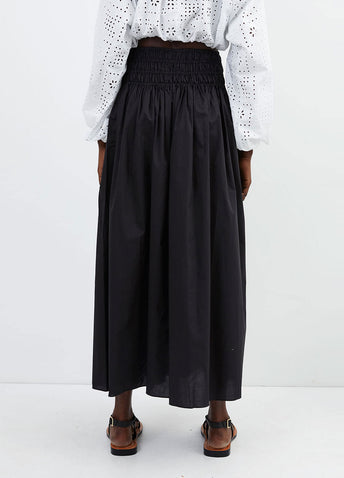 Shirred Skirt