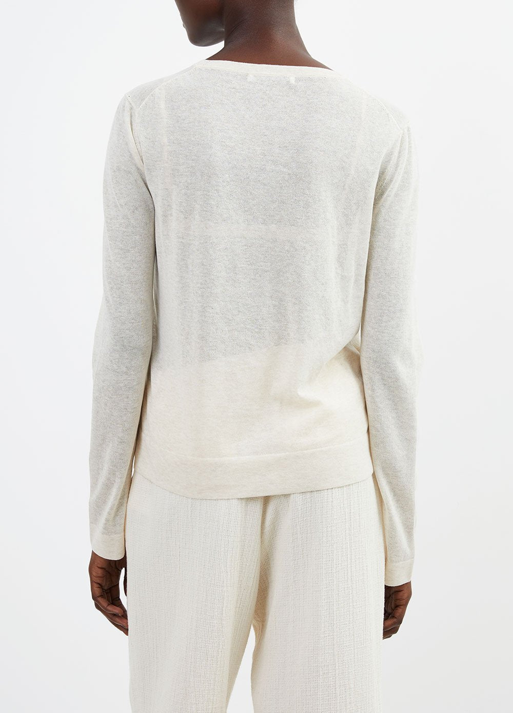 Sheer Pullover Sweater