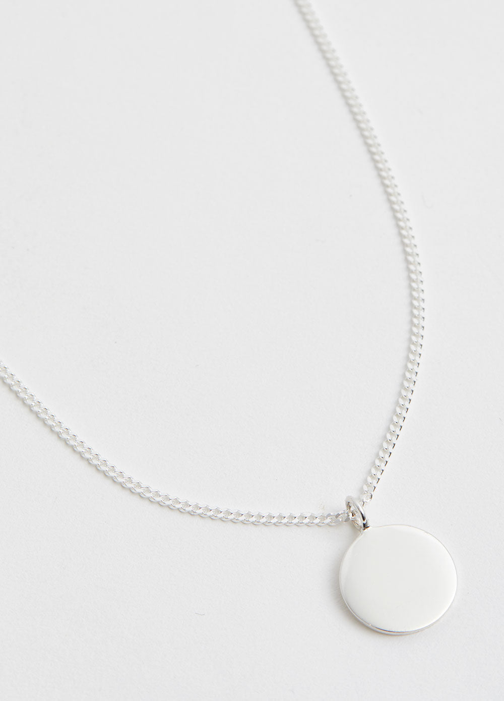 Round Pendant Necklace