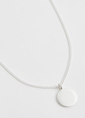 Round Pendant Necklace