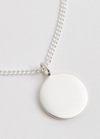 Round Pendant Necklace