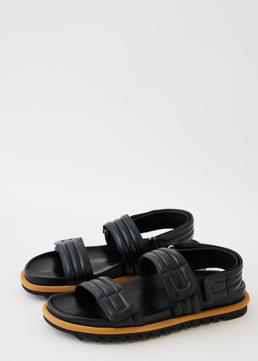 Quilted Leather Sandal