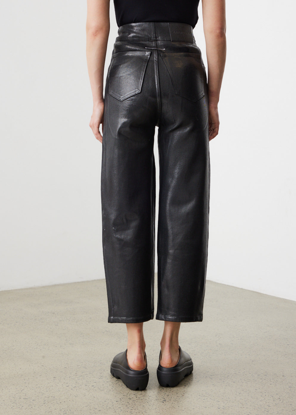 Coated Jeans