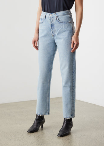 90's Loose Fit Pinch Waist Jeans