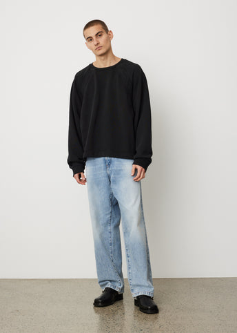 Farmy Chain Rib Crewneck Sweatshirt
