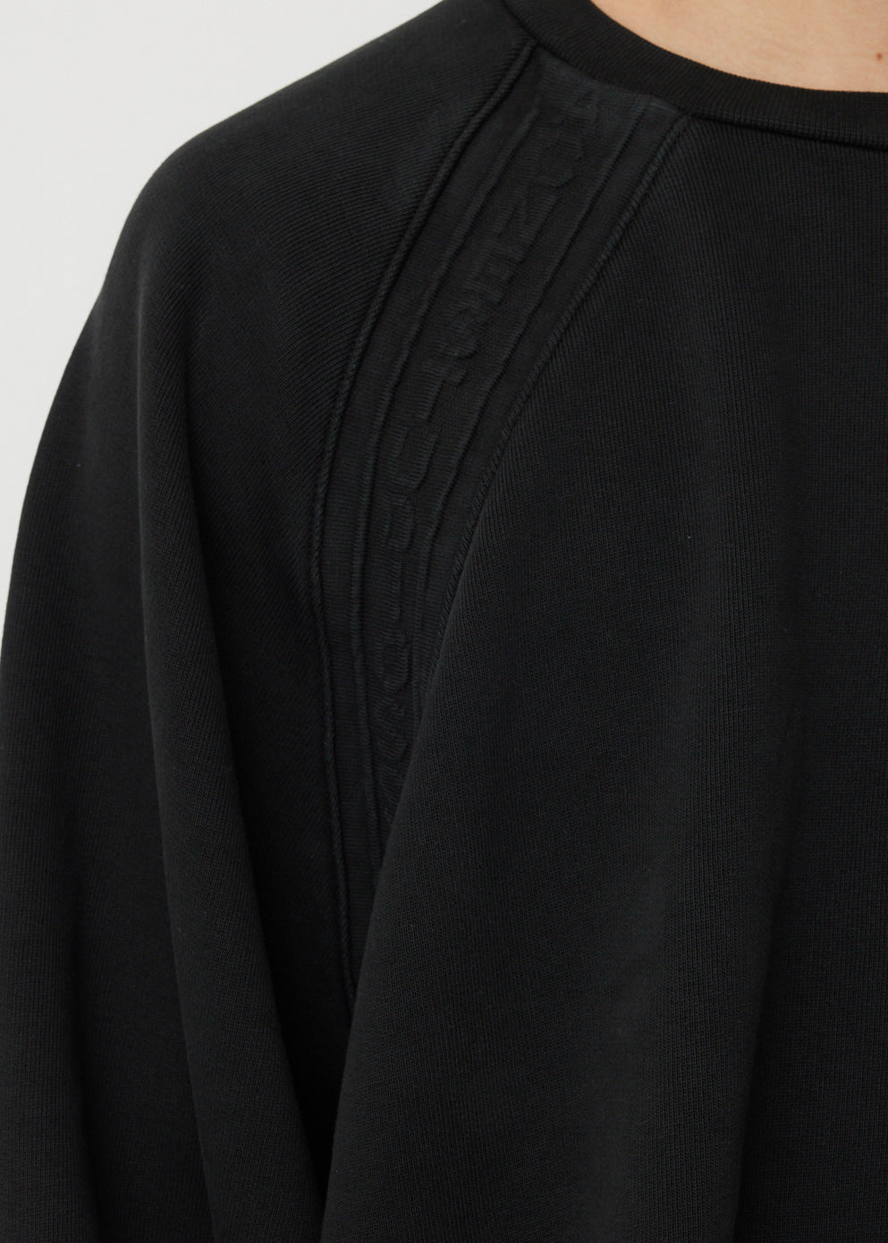 Farmy Chain Rib Crewneck Sweatshirt