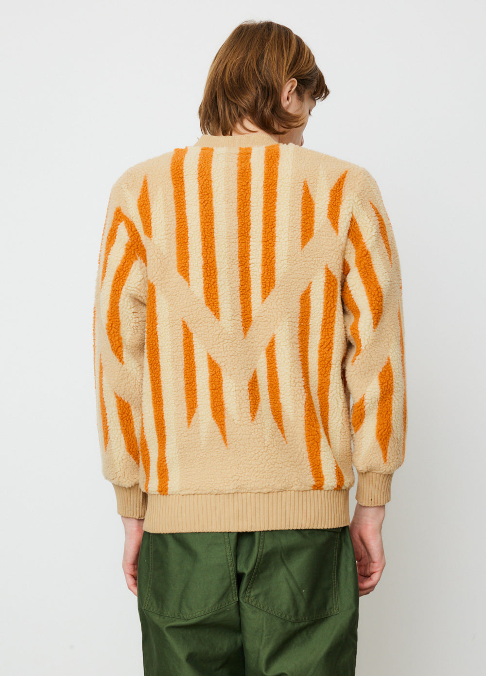 Cardigan Boa Native Rag Pattern