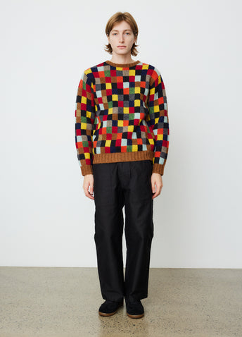 Crew Hand Knit Patchwork