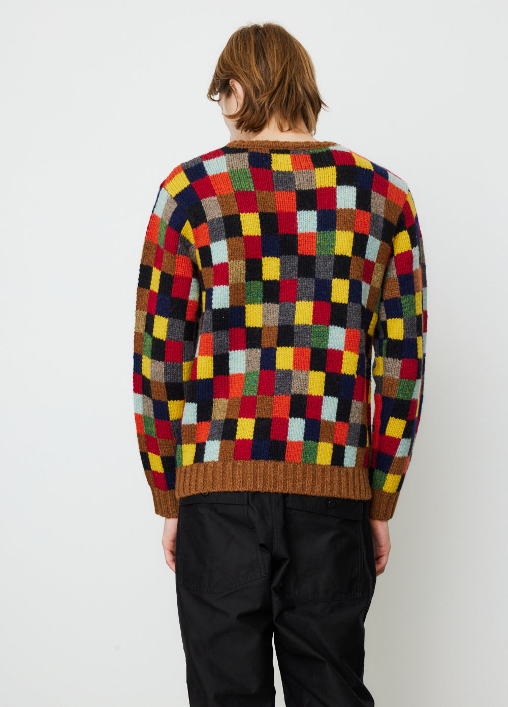 Crew Hand Knit Patchwork
