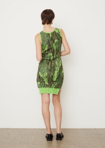 Grunge Sleeveless Knit Dress