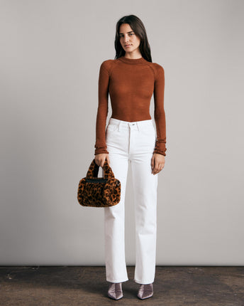 Alex High-Rise Straight Jeans