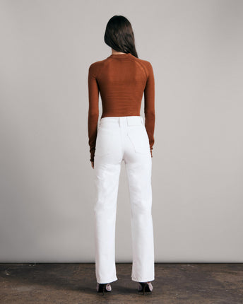 Alex High-Rise Straight Jeans