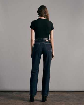 Alex High-Rise Straight Jeans