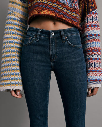 Cate Mid-Rise Skinny Jeans