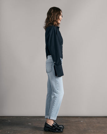 Dre Low-Rise Slim Boyfriend Jeans