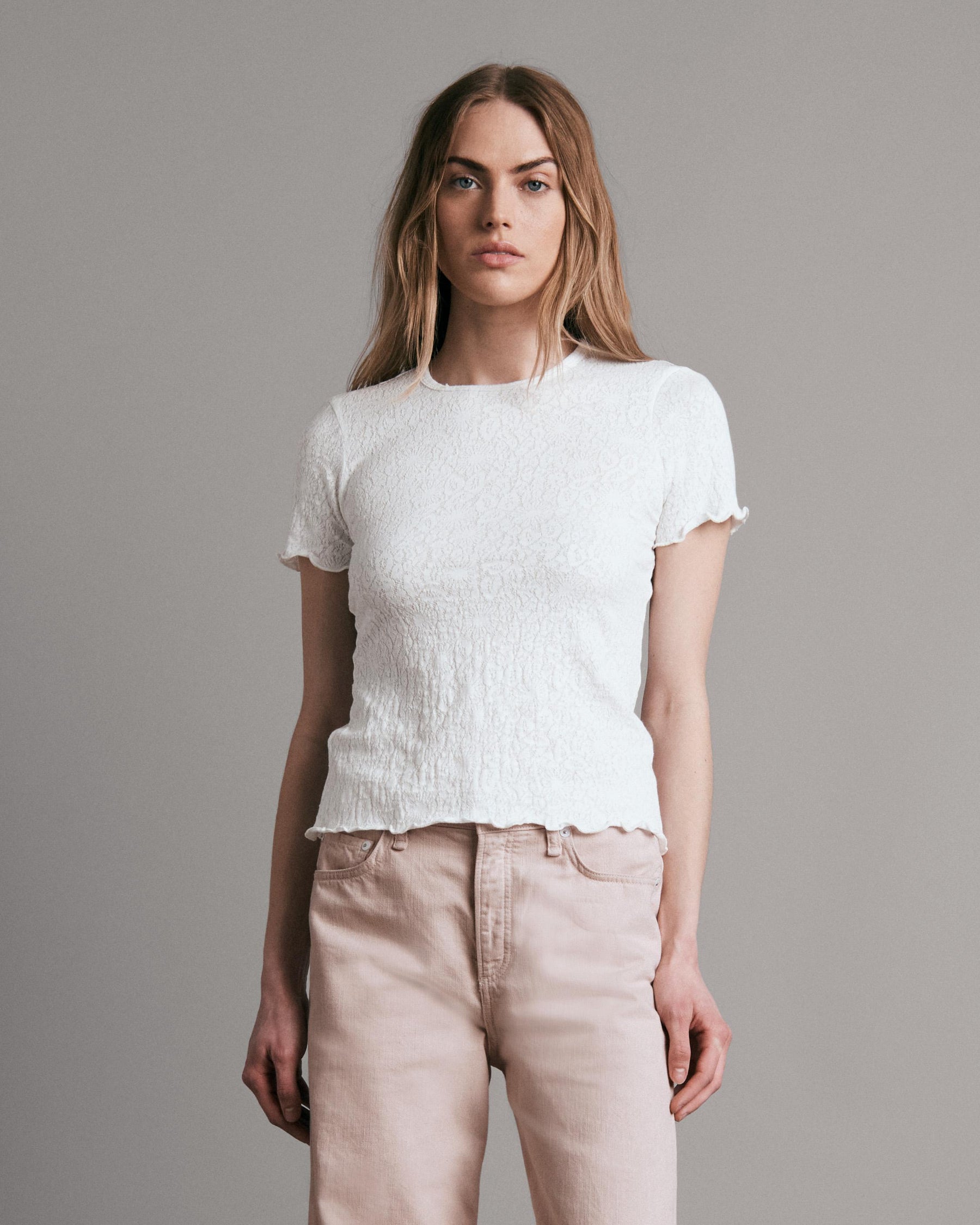 Gemma Jacquard T-Shirt