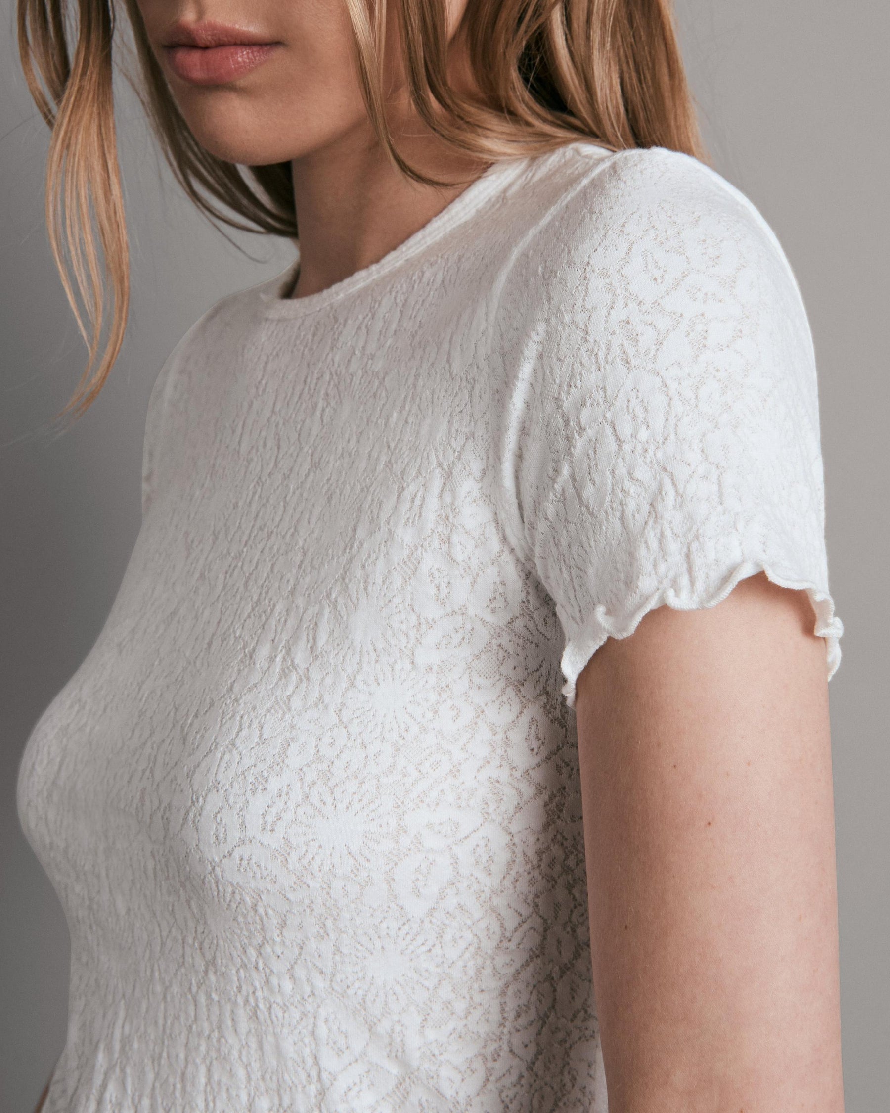 Gemma Jacquard T-Shirt