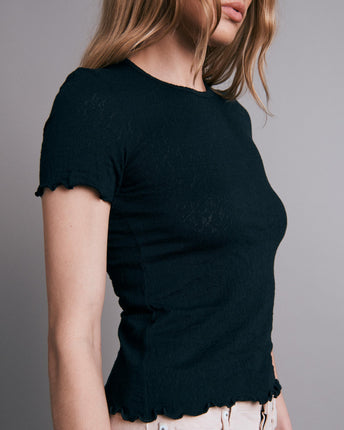 Gemma Jacquard T-Shirt
