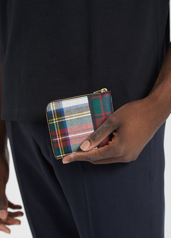 Tartan Patchwork Wallet