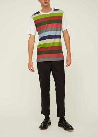 Printed Striped Tee