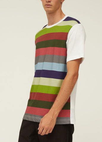 Printed Striped Tee
