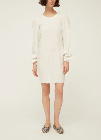 Tie Back Long Sleeve Dress