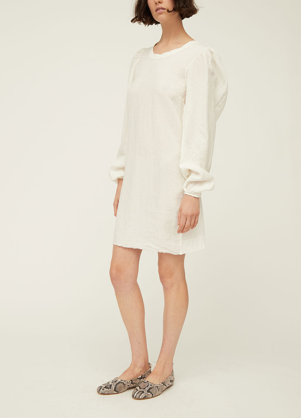 Tie Back Long Sleeve Dress