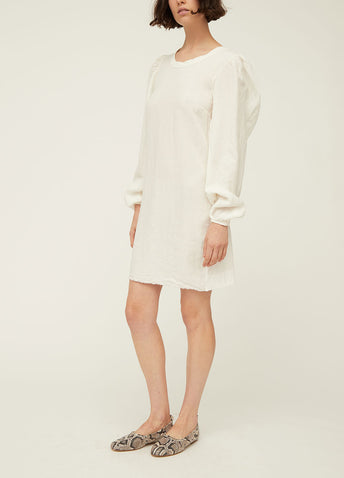 Tie Back Long Sleeve Dress