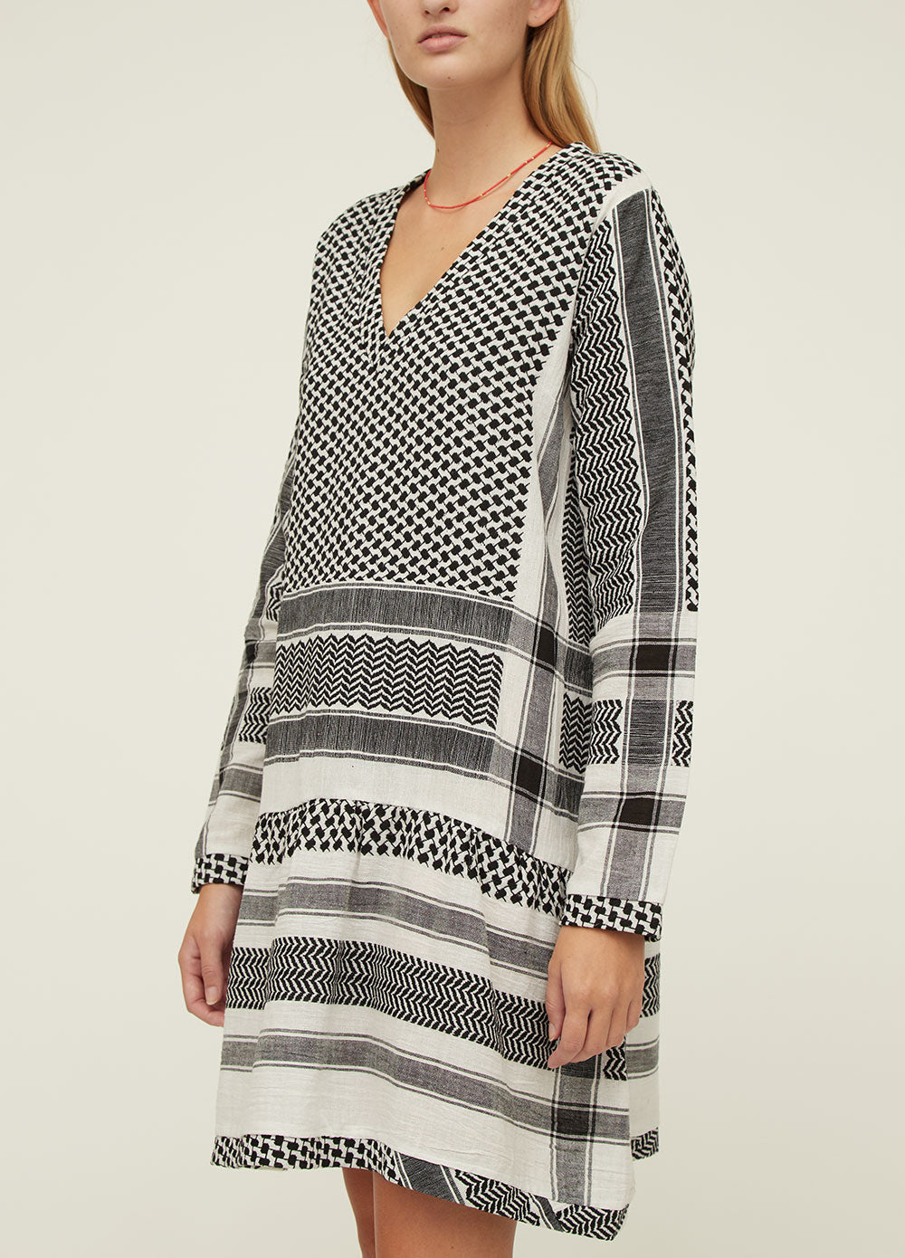 Dress 2 V Long Sleeve