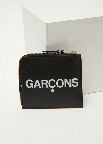 Comme des Garcons  Huge Logo Half Zip
