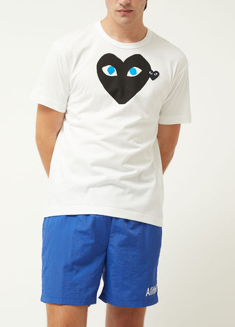 Comme Play T088 Tshirt Wht/Blk/Blu L