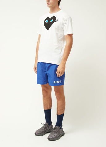 Comme Play T088 Tshirt Wht/Blk/Blu L