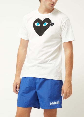 Comme Play T088 Tshirt Wht/Blk/Blu L