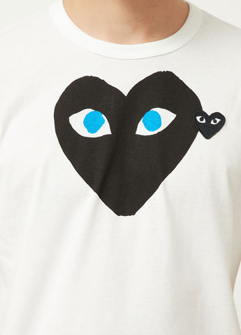 Comme Play T088 Tshirt Wht/Blk/Blu L