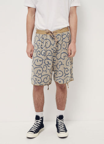 Pile Karakusa Shorts