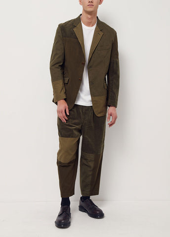 Corduroy Mixed Blazer