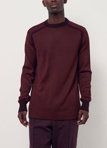 Chest Logo Crewneck Sweater