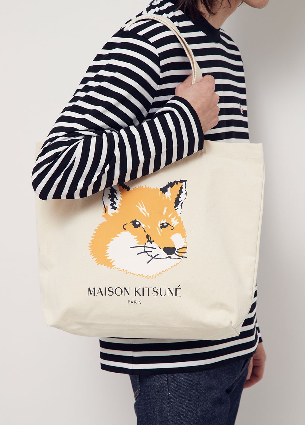Fox Head Tote Bag
