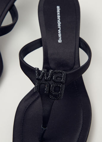 Bianca Logo Embellished Heeled Sandals