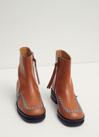 Stitch Ankle Boots