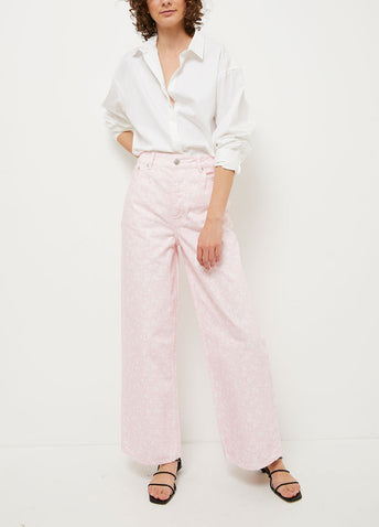 Print Denim Jean