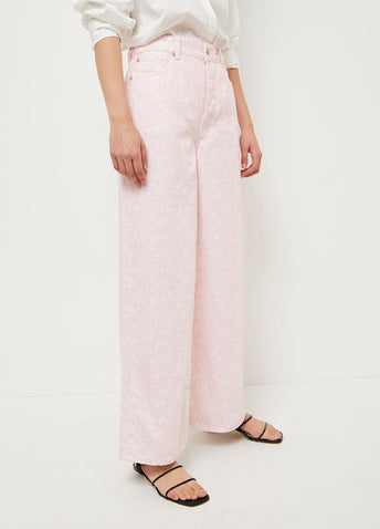 Print Denim Jean
