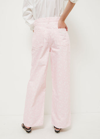 Print Denim Jean