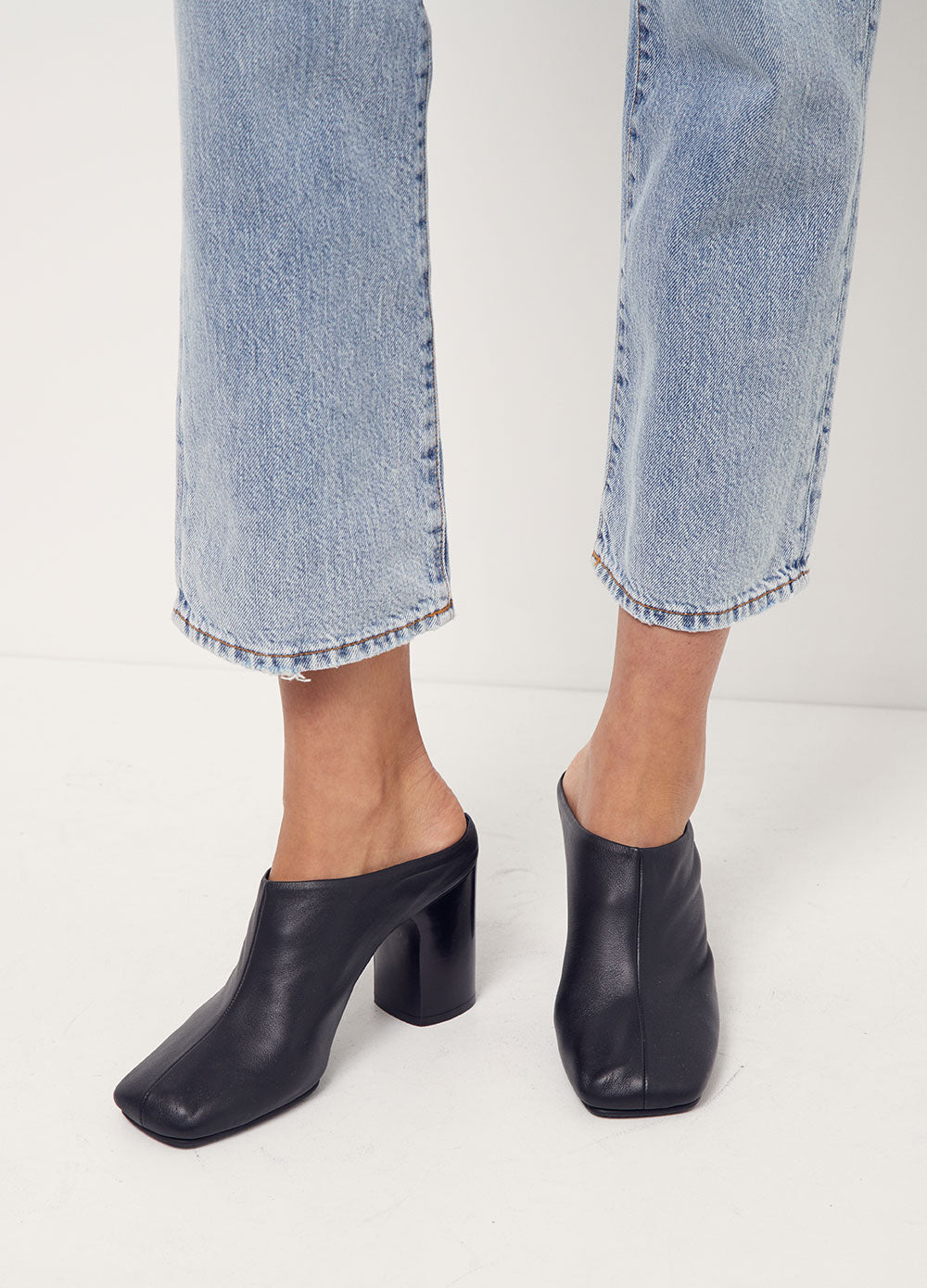 Leather Mules